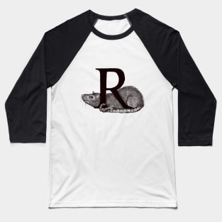 R Rat Baseball T-Shirt